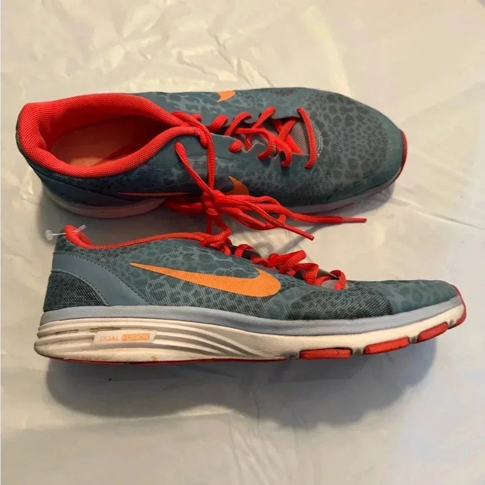 Nike Dual Fusion TR Womens Athletic Shoes Size 9.5 US Multicolored Training
